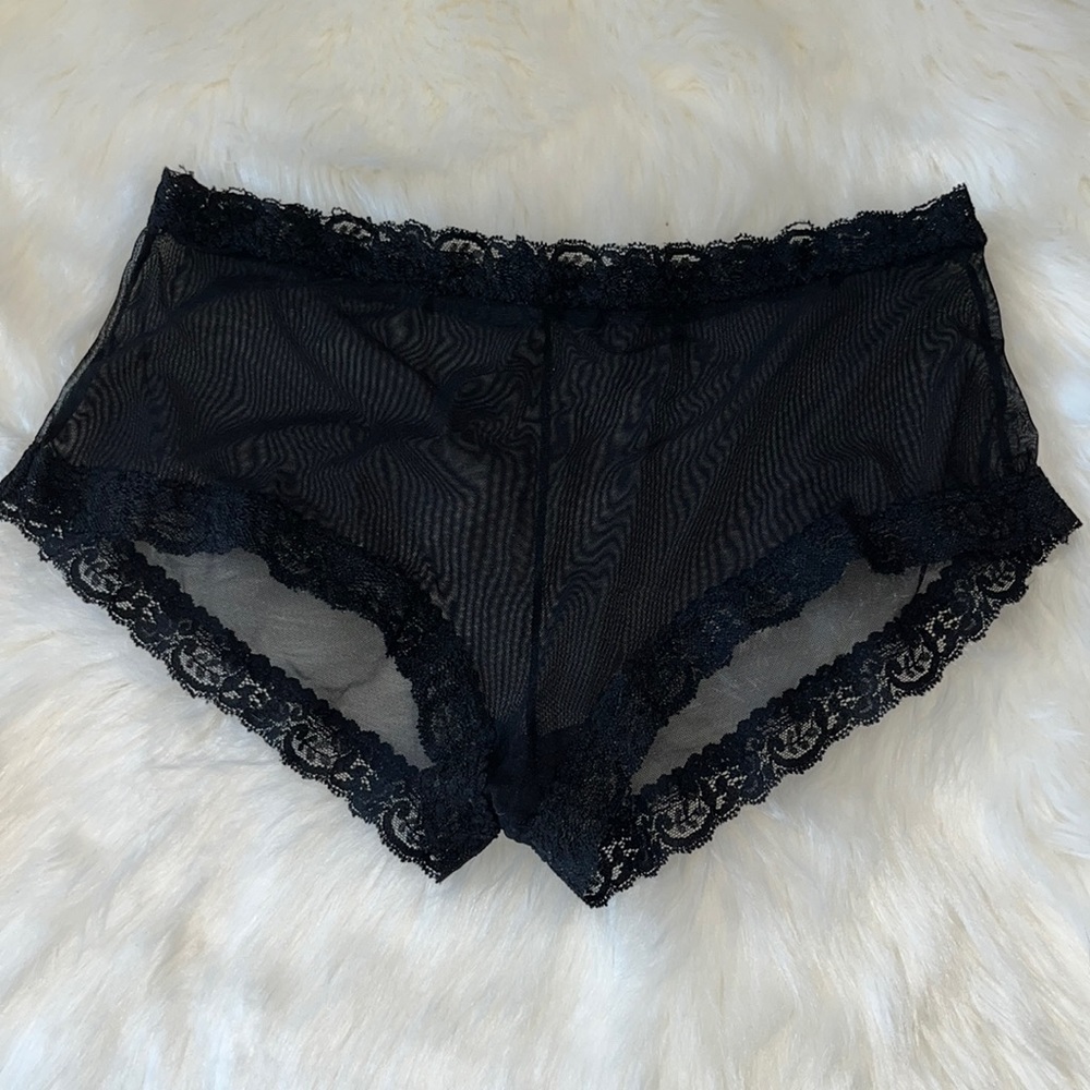 Fully Sheer Boyshort Panty